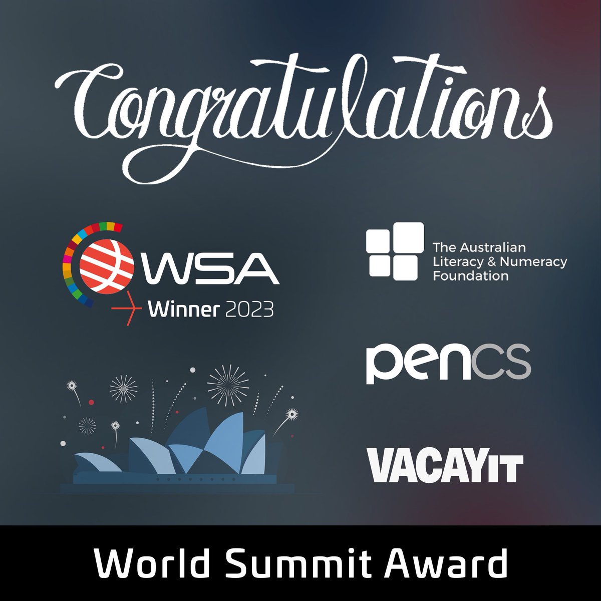 SachiWickramage's tweet photo. Australia shines at the WSA Global Competition. With entries from 180+ UN member states, 40 winners were chosen for their innovative solutions
๐ฆ๐บ Australia is the only country with 3 winners, showcasing our commitment to digital innovation for good
#SDGs #WSA #Connect4Impact https://t.co/KcCIDWVzE8