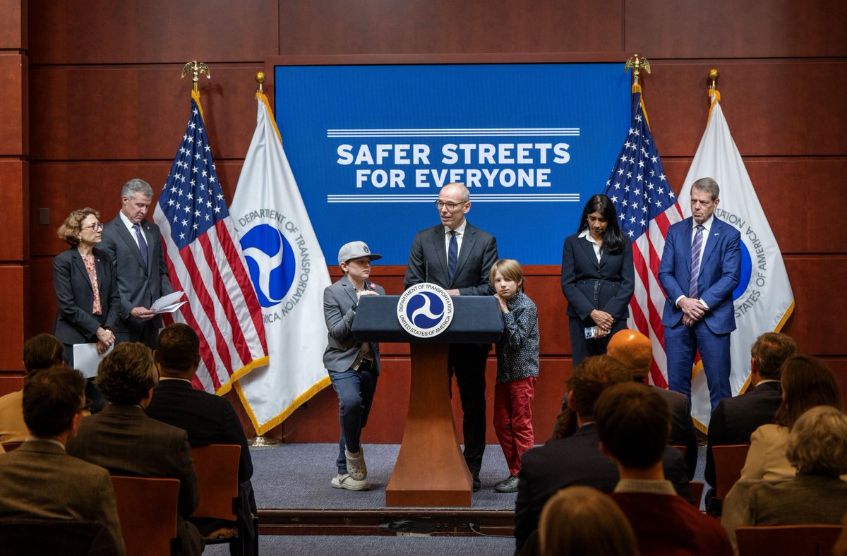 Today, we're proud to announce that 36 states and U.S. territories have answered our call to help us end roadway fatalities in America. Together, we will reverse the crisis on our roads and create a better transportation system for everyone. transportation.gov/briefing-room/…