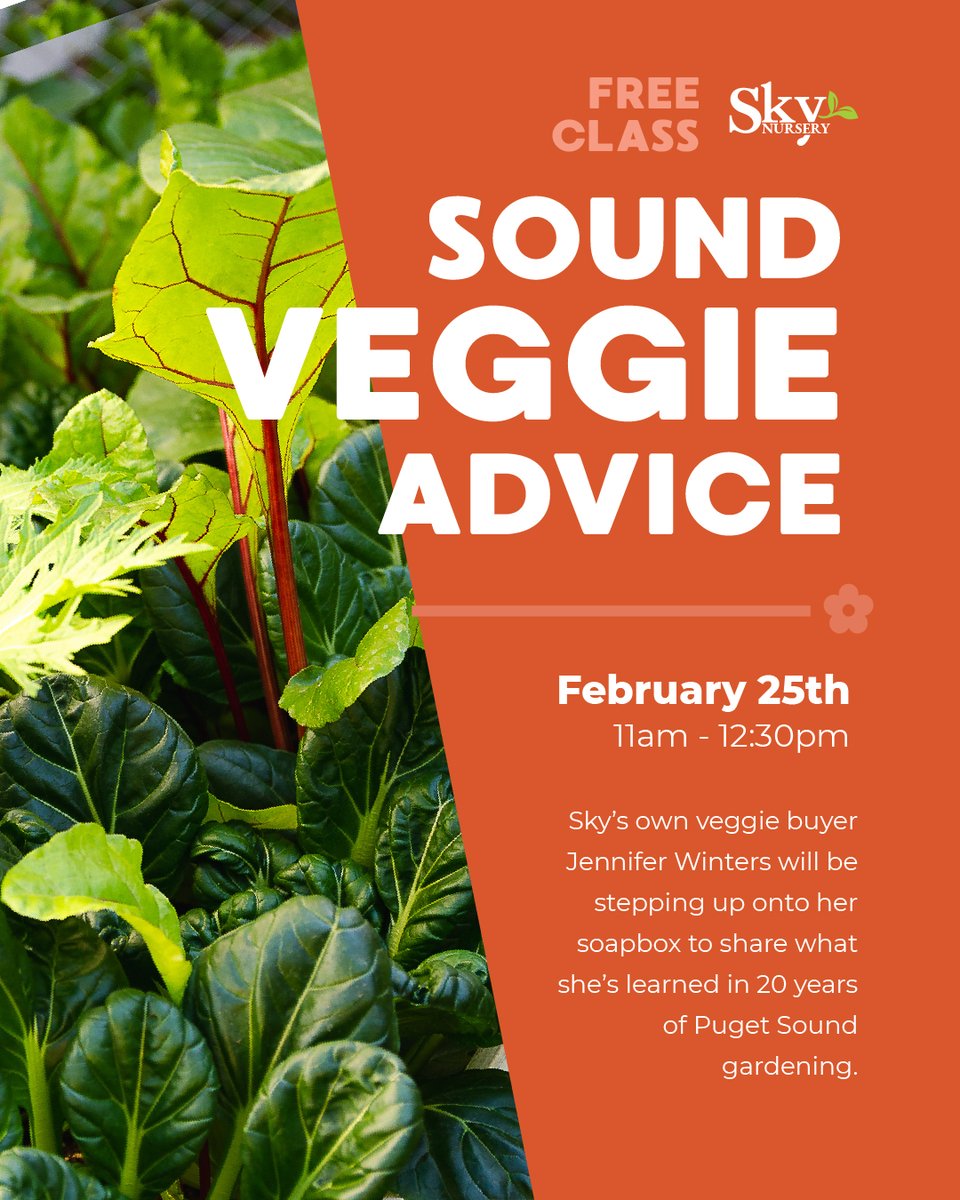 This Sunday join our Veggie Buyer, Jen Winters as she dives in on soil  health, fertilizer, starts vs. seeds, veggie maintenance, internet hacks, and more. Come with all your questions!