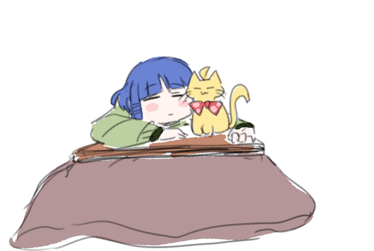 山田リョウ 「猫の日(再 」|じゅnのイラスト