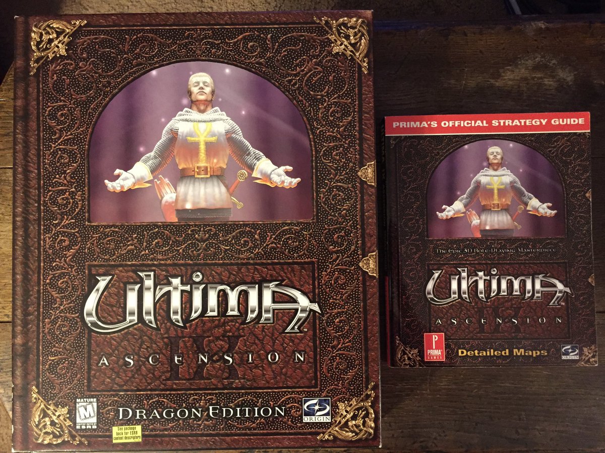 EvilSoftGames's tweet photo. @dancingcrab @cphonx @ultimadragons My Origin collection isn’t as extensive, but I do own all the Ultimas & a number of other fairly rare games. I’m selective.. https://t.co/akc8Lvn0QK
