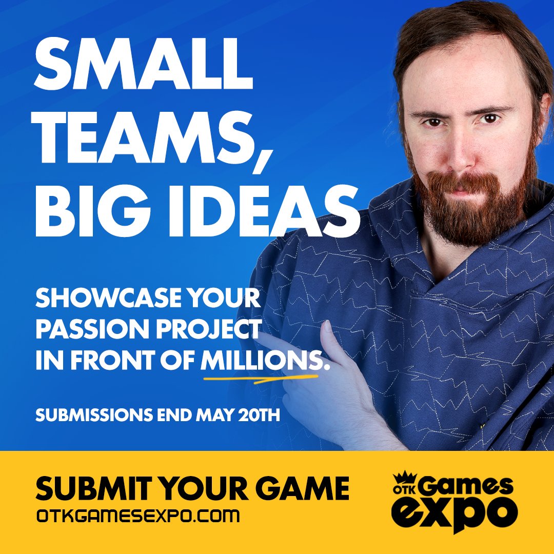 MadMushroomGG's tweet photo. The third annual OTK Games Expo is coming up! It's a great way to reach a huge audience, just ask the folks at @BitCakeStudio.

@Atomic_Picnic debuted in the showcase last year and was our first signed publishing deal 👀

We can't wait to see what you all submit this year!
https://t.co/Vsf4gA8qjQ