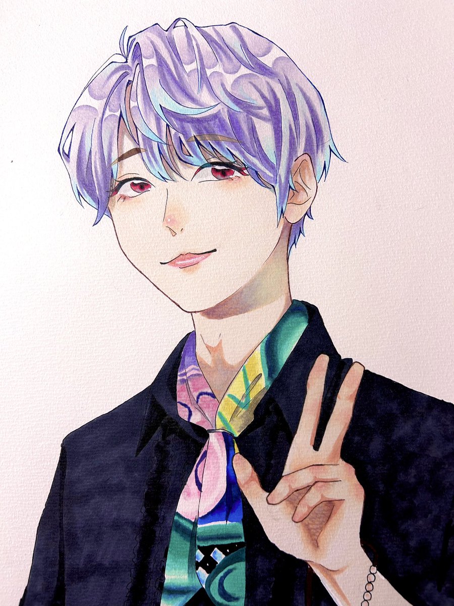 omrs_DAN5's tweet photo. 描き始めて1年くらい経ったので流石にちょこっとは似せれるようになっている
 # しらスタ森1年比較 https://t.co/hWT8RDXS4h