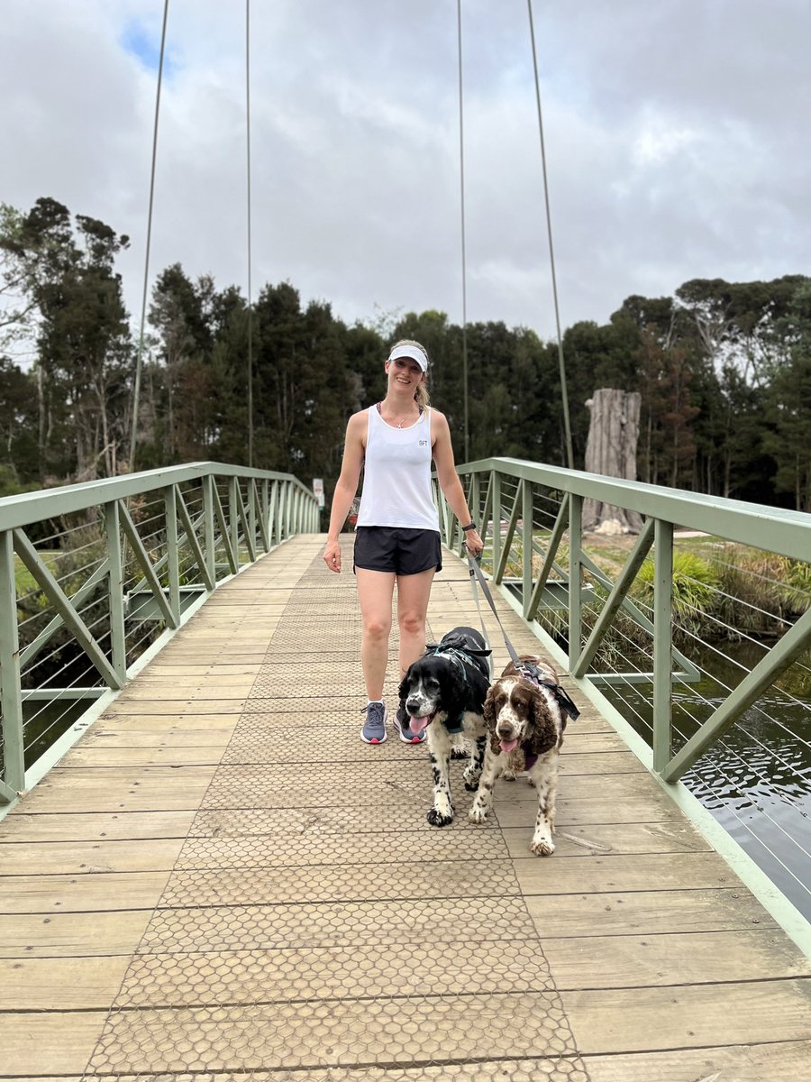 JudithClarke54's tweet image. Morning run with friends certainly made the time go past quickly on another overcast, humid morning. Still no rain but the heat eases tomorrow #enjoytheday #keepsafe #runningwithdogs
