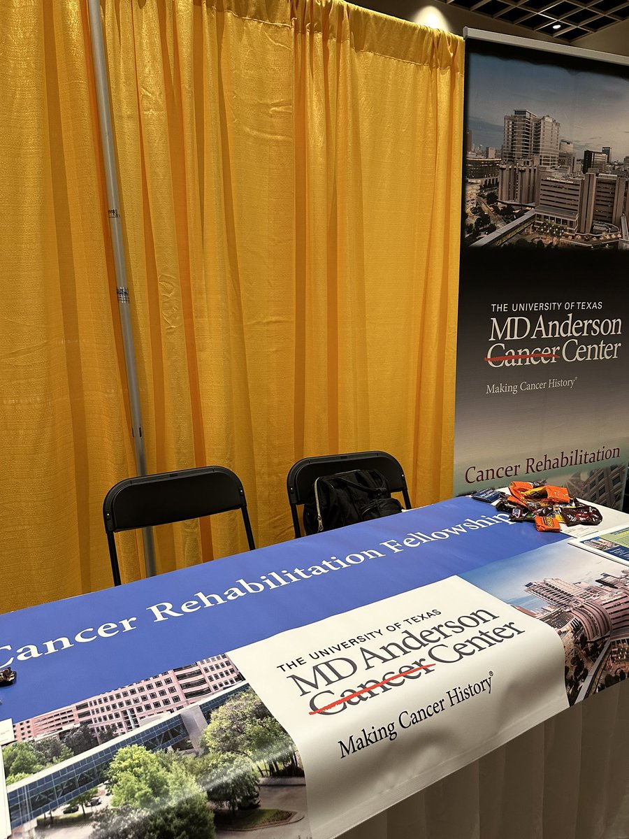 Ekta Gupta Sharma, MD (@eguptamd) on Twitter photo Come visit <a href="/MDAndersonNews/">MD Anderson Cancer Center</a> at booth 16 <a href="/AAPhysiatrists/">Assoc. of Academic Physiatrists (AAP)</a> Fellowship Fair! Looking for future <a href="/CancerRehabDocs/">CancerRehabDocs</a>!! And I have candy :p Come visit <a href="/MDAndersonNews/">MD Anderson Cancer Center</a> at booth 16 <a href="/AAPhysiatrists/">Assoc. of Academic Physiatrists (AAP)</a> Fellowship Fair! Looking for future <a href="/CancerRehabDocs/">CancerRehabDocs</a>!! And I have candy :p