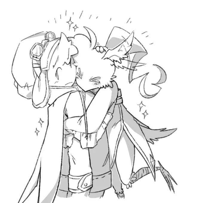 Henry actually doesn't like being touched much (and can be grumpy about it), but Elizabeth is the only exception due to their friendship. 

It may seem reluctant, but he cares about her a lot

who knows if the silly bird is aware of that 