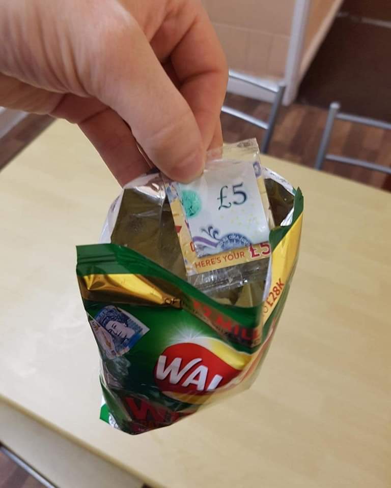 Remember when Walkers did this.....you'll be lucky to find a f**king crisp inside a packet these days 😆😆