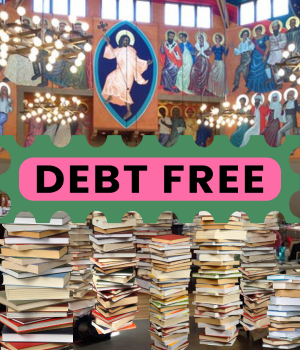 SGNSF's tweet photo. We're taking a novel approach to medical debt relief. 📚 Join us at St. Gregory's church, Potrero Hill, for a used book sale this Sat &amp; Sun, 1:30-5pm. Feb 24, 25. 500 De Haro St. Proceeds go to #EndMedicalDebt. #RIPMedicalDebt, https://t.co/qDfrs2IWNh https://t.co/109gDwx55R