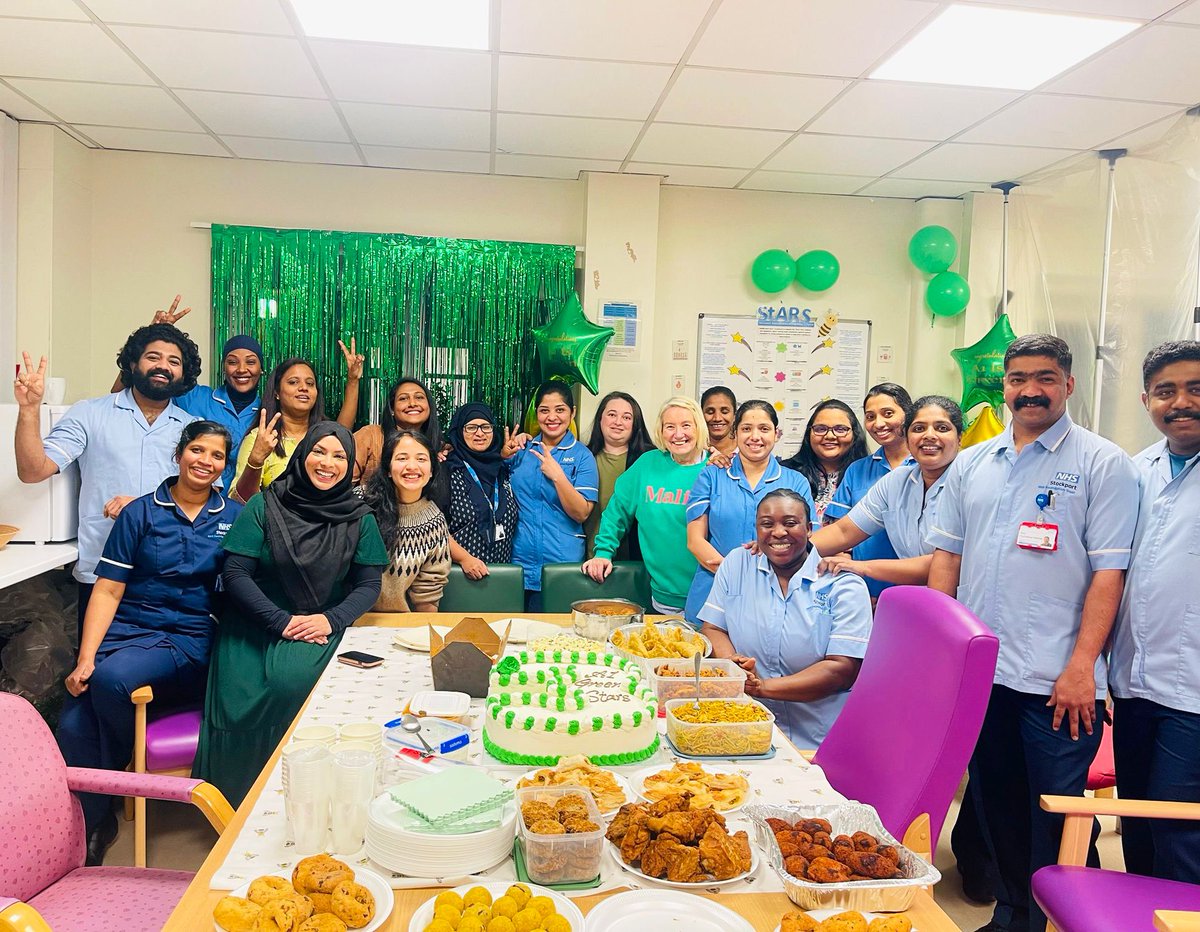 Ward A1 SHH💙 (@ruby_azad) on Twitter photo My amazing A1-Team celebrating our EPIC 3rd Green Stars💚💚💚results! You guys make me so proud to be your Ward Manager❤️🌟 <a href="/iainArogers/">Iain Rogers RN</a> @kerryby76415778 <a href="/hatchell_karen/">Karen Hatchell</a> <a href="/ChrisOL05142560/">Chris O'Loughlin</a> <a href="/Shazhaley/">Sharon Haley</a> <a href="/Pollybegum3/">Polly Begum</a> <a href="/NicolaFirth6/">Nicola Firth</a> <a href="/StockportNHS/">Stockport NHS FT</a> <a href="/Crissa95996150/">Crissa RN</a> <a href="/audreyfernando/">audrey stewart</a> My amazing A1-Team celebrating our EPIC 3rd Green Stars💚💚💚results! You guys make me so proud to be your Ward Manager❤️🌟 <a href="/iainArogers/">Iain Rogers RN</a> @kerryby76415778 <a href="/hatchell_karen/">Karen Hatchell</a> <a href="/ChrisOL05142560/">Chris O'Loughlin</a> <a href="/Shazhaley/">Sharon Haley</a> <a href="/Pollybegum3/">Polly Begum</a> <a href="/NicolaFirth6/">Nicola Firth</a> <a href="/StockportNHS/">Stockport NHS FT</a> <a href="/Crissa95996150/">Crissa RN</a> <a href="/audreyfernando/">audrey stewart</a>