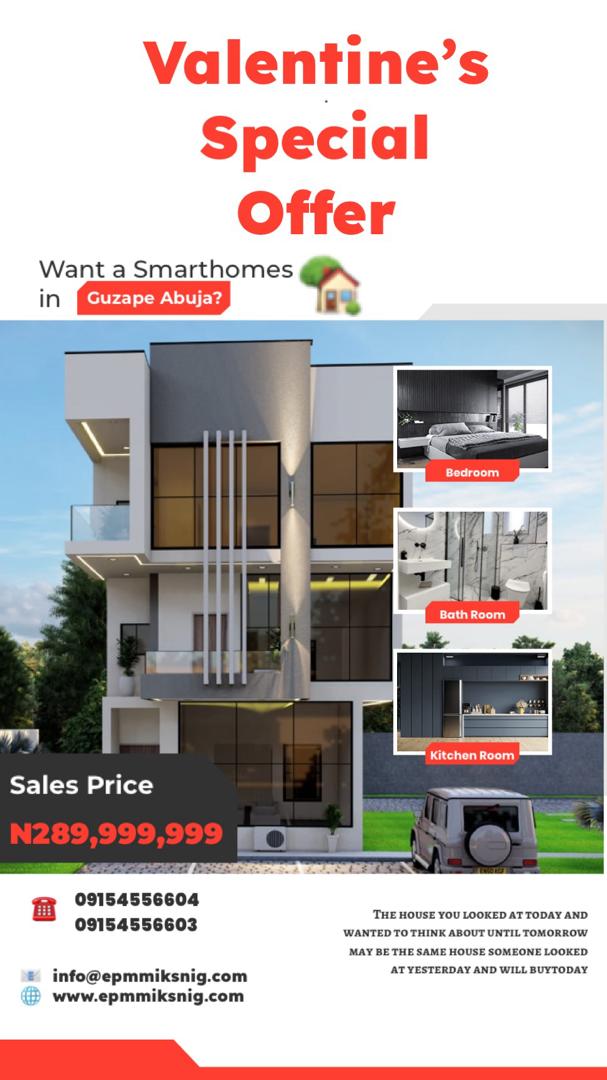 ObakpeeS's tweet photo. @channelstv SPECIAL SALES DISCOUNT‼️
3 bedrooms apart: Citec, Abuja?: N60m
4 bedrooms terrace Lifecamp, Mabushi.Abuja: N 150m
Detached Duplex Guzape, Abuja :N240m
4 bedrooms offplan Citec , Abuja: N110m

💖 Exclusive Discount, flexible payment plan, Luxury.
☎️ 09154556603
      09154556604 https://t.co/ykVIpMaqUS
