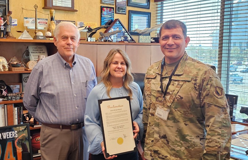 In celebration of CTE Month, we'd like to thank @mayorPeoriaAZ &amp; <a href="/MayorWeiers/">Mayor Jerry Weiers</a> for the proclamations in support of the Career &amp; Technical Education programs <a href="/PeoriaUnified11/">Peoria Unified</a> providing students with rigorous &amp; relevant programming to support post-secondary success for all students!