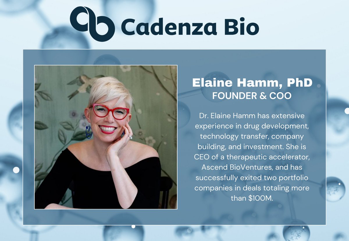 "At Cadenza Bio, we are driven by a deep desire to develop life-changing treatments that can truly make a difference in the lives of patients. We firmly believe that our work can have a profound impact, and we are fully committed to realizing this vision." #MultipleSclerosis