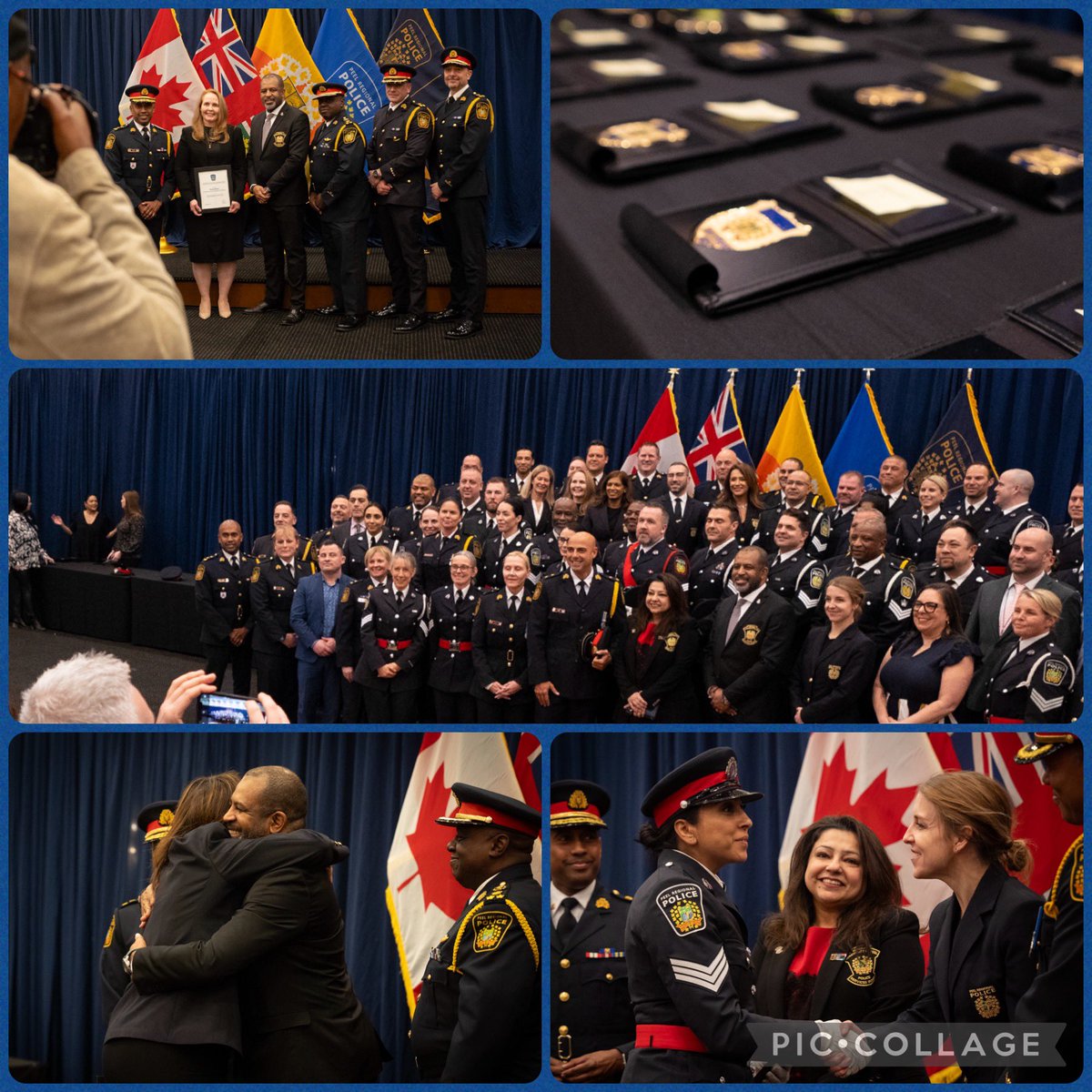 ChiefNish's tweet photo. Congrats to the 70+ civilian professional &amp; officers celebrating their new promotions w/@PeelPolice. We are lucky to have such outstanding members &amp; leaders that possess great integrity and bring a incredible value to our organization and their respective teams. https://t.co/UlhkiqG3j2