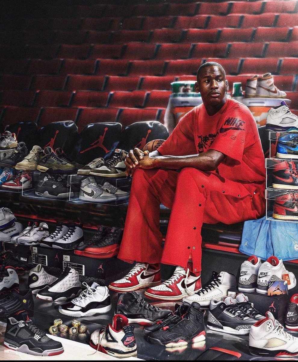 SneakerVisionz's tweet photo. MJ’s Signature Shoe Line 🔥🐐 https://t.co/jAdgwYdTH4