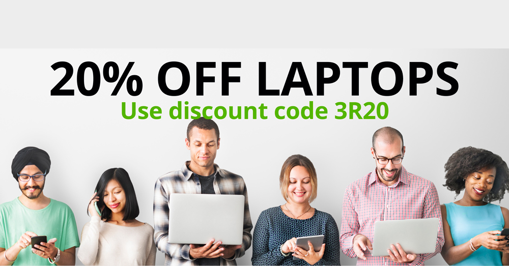3rtechnology's tweet image. Get 20% off Macbooks and PCs by entering the discount code 3R20 at checkout.  See store.3rtechnology.com