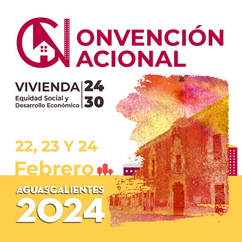 En la 32ª Convención Nacional de #CANADEVI, no solo vivirás el evento más importante del sector vivienda, sino que también tendrás acceso a conferencias magistrales que transformarán tu perspectiva.
22 al 24 de febrero en Aguascalientes
#ConvenciónNacionalCANADEVI #CANADEVI2024