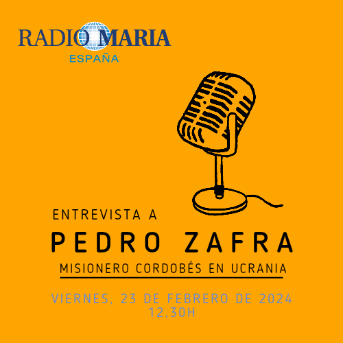 ¡No te la pierdas! A punto de cumplirse dos años del comienzo de la guerra en Ucrania, Radio María entrevista a nuestro misionero en Kiev.