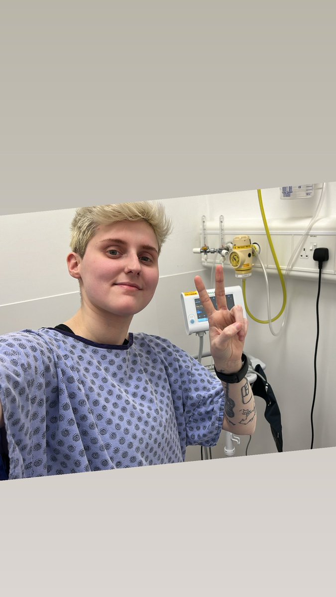 LifeWithChefZ's tweet photo. Colonoscopy done today, getting ready for that reversal surgery! https://t.co/7O6Aau3bXW