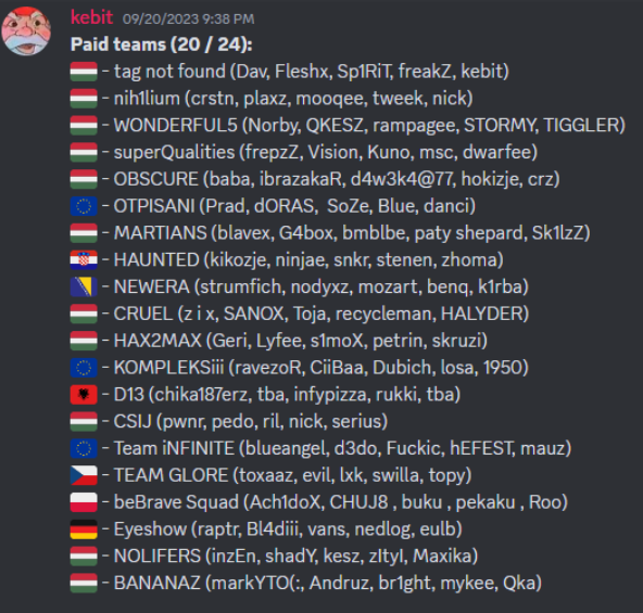 WE GO AGANNN, COD2

8-11th of March 

MARK YOUR CALENDARS