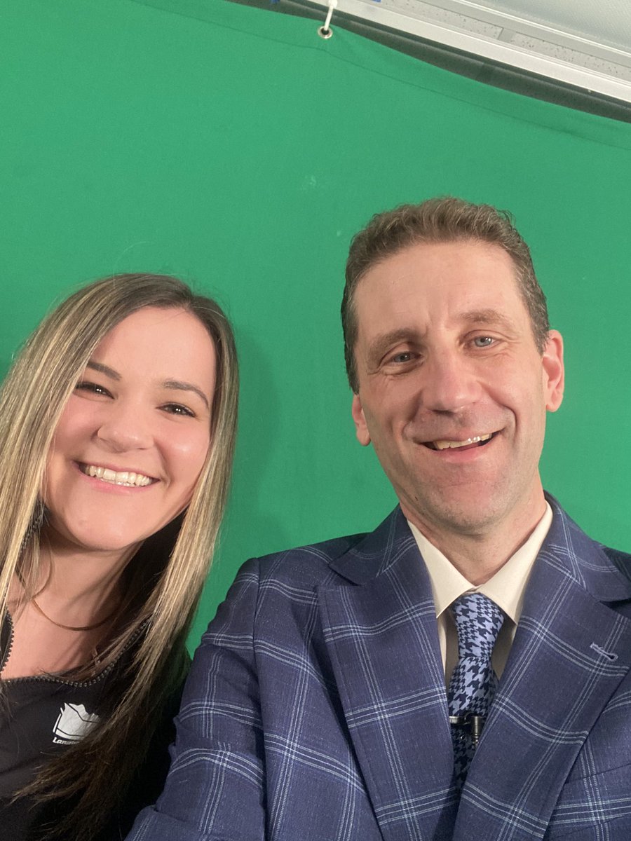 New traditions at the <a href="/LangleyEvents/">Langley Events Centre</a> as Christina Brown and I host the Draw Show for the <a href="/BCSchoolSports/">BC School Sports</a> A, AA, AAA and AAAA Girls 🏀  Championships - catch us tonight at 7pm at youtube.com/@BCSSTV/streams