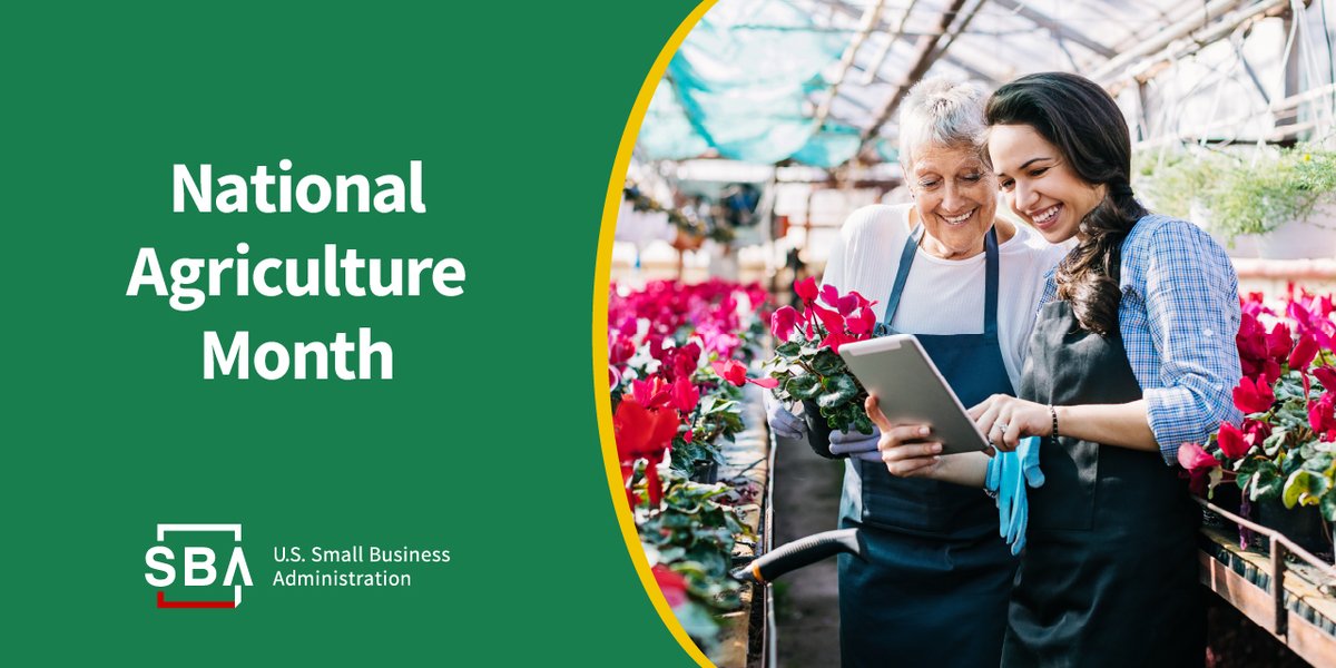 FACT: Small businesses in @USDA’s @sbirgov program develop new technologies that improve the environment, agriculture, healthcare, and rural communities. Learn more: nifa.usda.gov/grants/program… #AgricultureMonth