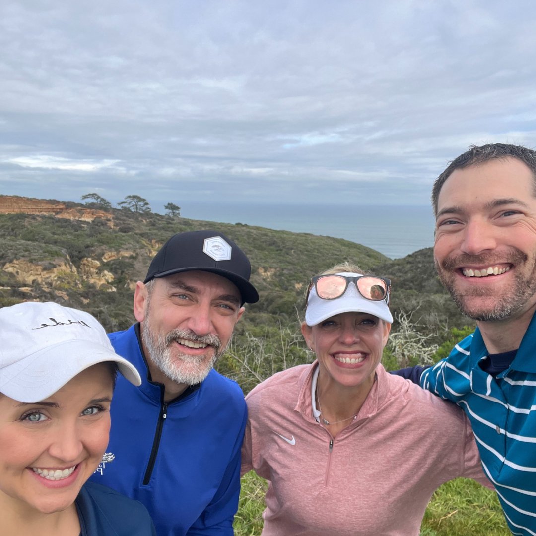 AAPAorg's tweet photo. Busy leaders need time to relax, tooโฆand 2024 Executive Leadership Conference attendees found just the right balance of thought-provoking sessions and catching up on the golf course in La Jolla, California! What a view! ๐คฉ #ELC24 #PAsGoBeyond https://t.co/oFx3W3tJJ6