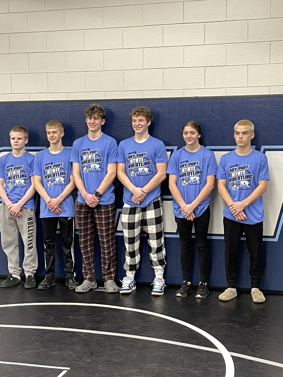 BP_Wrestling's tweet image. Good luck to Braeden, Owen, Alois, Dakotah, Trevor and Nick at @wiaawi individual state! #PiratePride #GoingToState