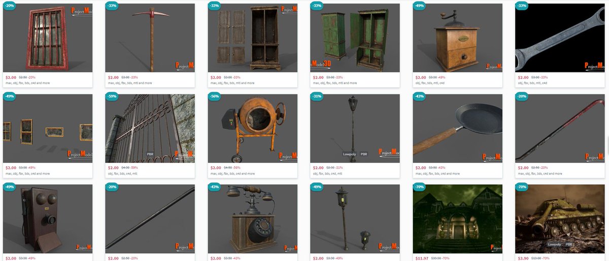 ProjectModel3D's tweet image. UP TO 70% OFF!!😊

Store: cgtrader.com/3d-models?auth…

#gamedev #gamedeveloper #IndieGameDev #IndieGames #Androidgames #developers #Developer #Game #UE4 #UE5 #UnrealEngine