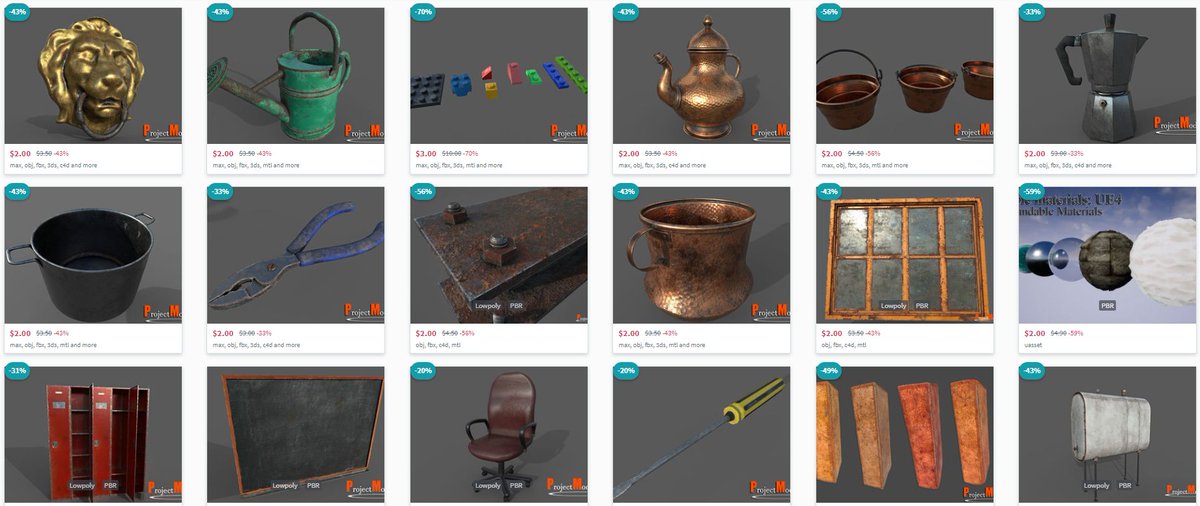 ProjectModel3D's tweet image. UP TO 70% OFF!!😊

Store: cgtrader.com/3d-models?auth…

#gamedev #gamedeveloper #IndieGameDev #IndieGames #Androidgames #developers #Developer #Game #UE4 #UE5 #UnrealEngine