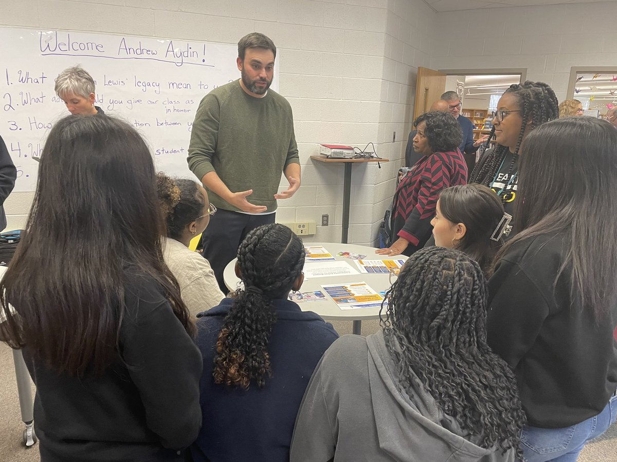 John R. Lewis High School Library tweet media