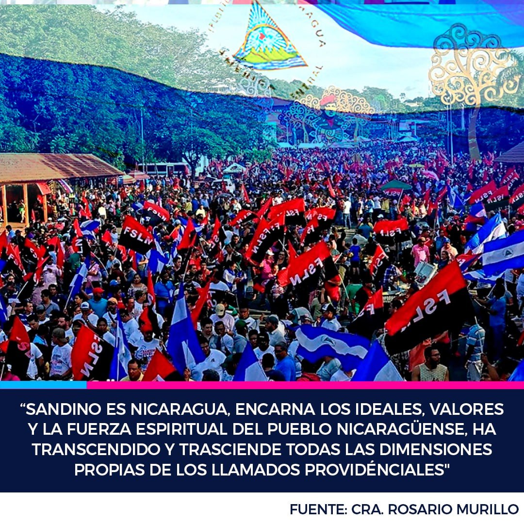 El legado de Sandino sigue siendo una influencia significativa en la identidad y la historia del pueblo nicaragüense. #UnidosEnVictorias #90SandinoSiempreMasAlla