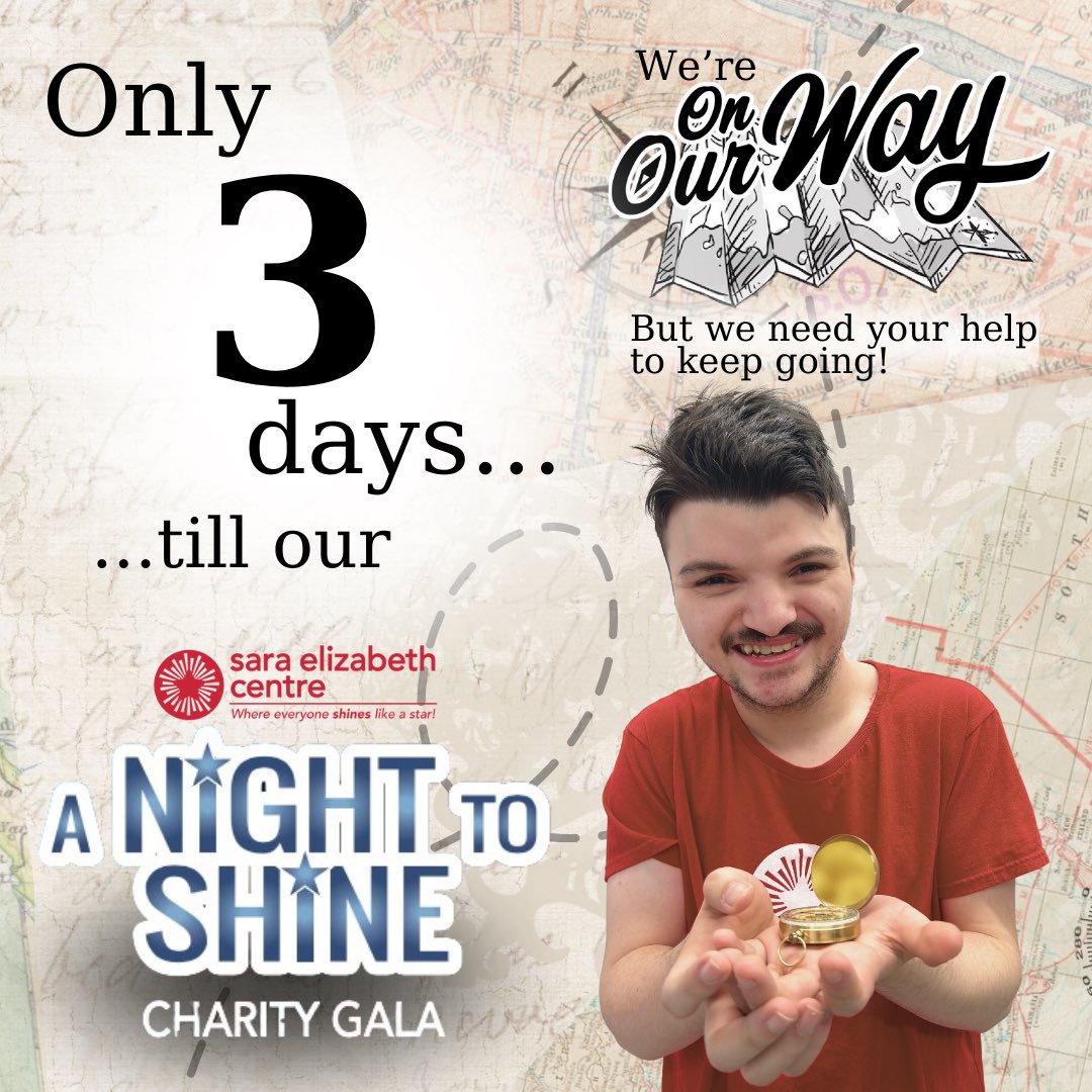 Three days left till our Night to Shine Charity Gala! We our so excited to celebrate with everyone but we still haven’t reached our goal! So click the link in our below and help us “On Our Way!” 

blueveil.givecloud.co/product/DONATI…

#charity #specialneeds #gala #findraising #donate #support