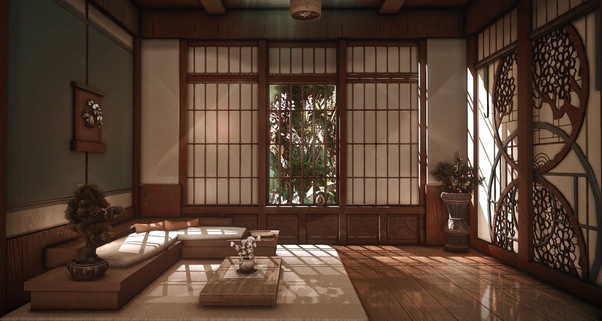 DaenyLove's tweet photo. "Kurumi" [M] 🍵🌿🎍

#daenylovehousing #FF14Housing #FF14ハウジング #FF14 #hgxiv #FFXIV https://t.co/8ABewloaUl