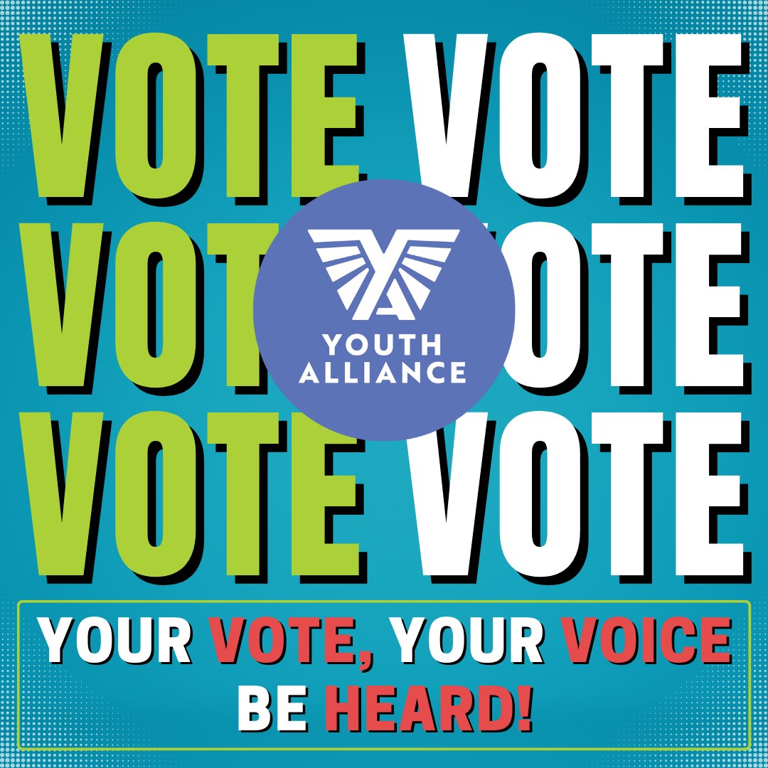 Your Vote is Your Voice so be Heard by voting on or before March 5th, 2024! Vote Loud and Vote Proud because Your Voice Matters! To learn where and how you can vote visit linktr.ee/youthalliance/ Together, let's take a step towards shaping the future of our communities.