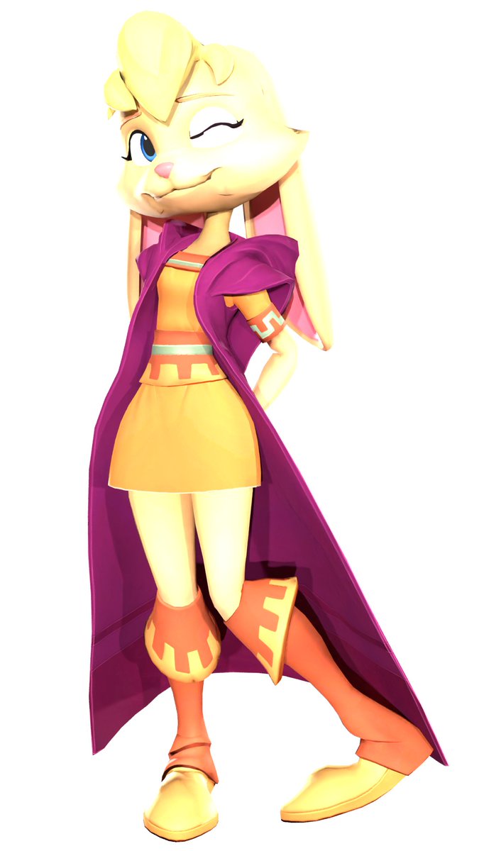 NadGaming33's tweet image. Bianca the Rabbit #Bianca #SpyroTheDragon #SpyroYearOfTheDragon #SpyroReiginitedTrilogy #Blender #Cycles #BlenderCycles #Blender3D 

model by MrUncleBingo