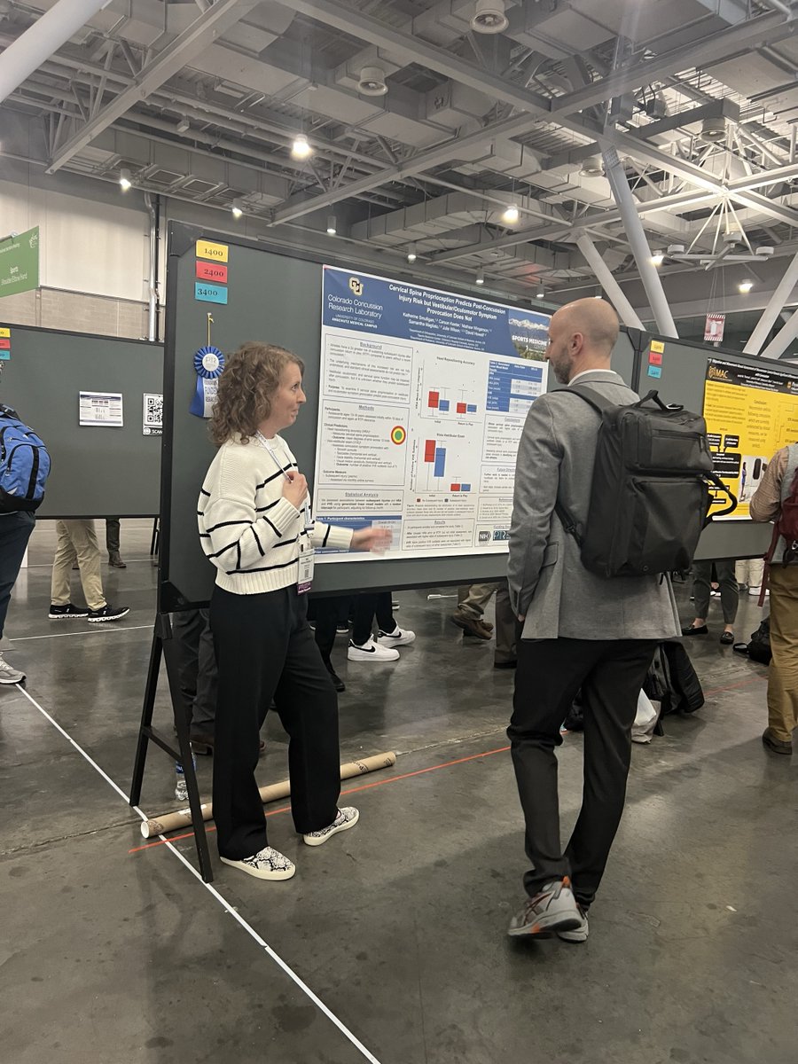 Even more shining examples of our amazing PhD students representing the program and presenting their research at last week's #APTAcsm2024! @pbthomsen_PT @KateSmulligan @CUPhysTher