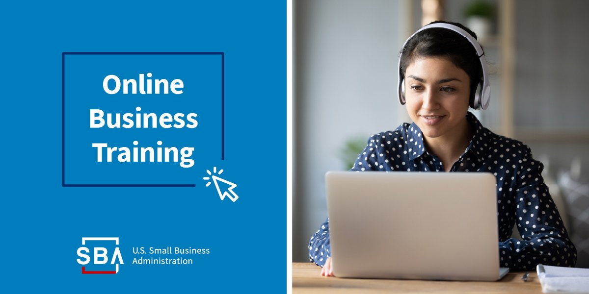 Brush up on #smallbiz basics with our free online training courses! Get started today: sba.gov/learning