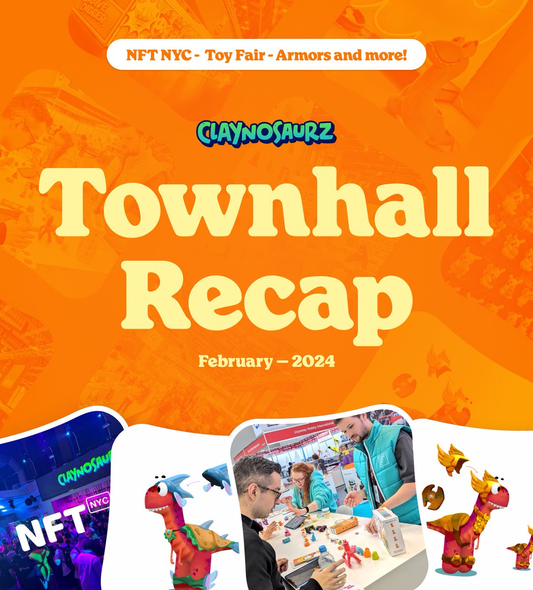 Today we hosted our February Townhall!

We shared details about the Dactyl Raffle, upcoming events, and new armor

Here’s everything you need to know 🧵