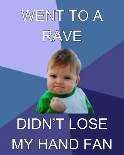If you've ever lost a fan in the wild, you know the struggle is real. Our hand fan holsters are here to change the game! Secure your rave essentials and dance worry-free. Hit the link in bio to grab yours! 🙌

#ravememe #rave #raveaccessories #raveessentials