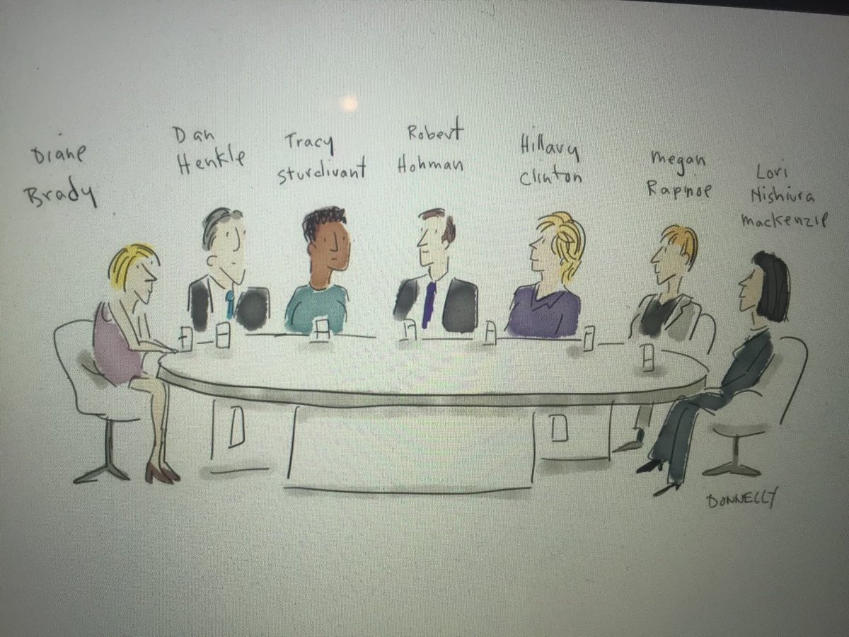 When ⁦@HillaryClinton⁩ and I (and friends) were immortalized by the great ⁦@lizadonnelly⁩