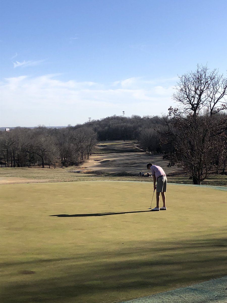 February 21 in Oklahoma. Can’t beat it. Thanks @TulsaHardRock for the hospitality #FortheRedandNavy