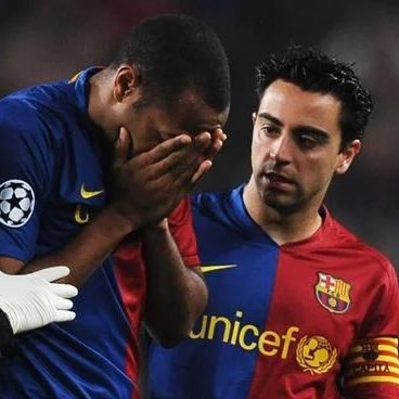 🗣️Thierry Henry: “Xavi Hernández, amigo, no me importa lo que diga la gente. Ganaste la Liga con el Barça y, sobre todo, me enseñaste mucho sobre fútbol. Digan lo que digan, tu cerebro, para mí, siempre va a ser el de un privilegiado”. #FCBarcelona