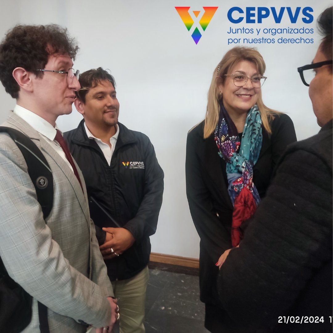 En la <a href="/AsambleaEcuador/">Asamblea Nacional</a>, ONG's que conforman <a href="/ConcertacionVIH/">ConcertaciónVIHEc</a>  con apoyo técnico de representantes de <a href="/OPSECU/">Eigen Layer Foundation</a> y ONUSIDA Andina, sostienen la propuesta de eliminar el Art. 31 del proyecto de reforma al #COIP.

NO criminalizar al VIH
NO retroceder en Derechos Humanos
NO discriminar