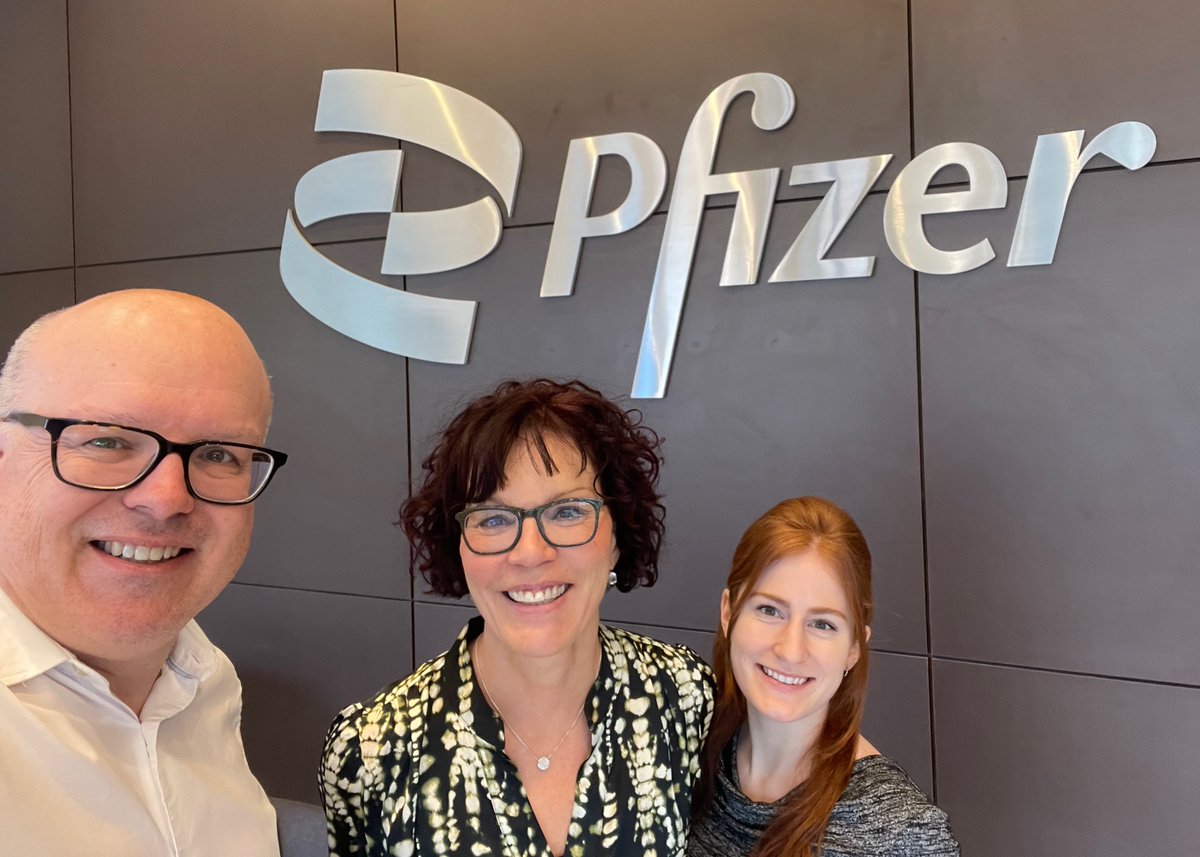 Happy to be @kendallnow today with @CanCGBoston visiting companies. Reminiscing about @pfizer days today:)