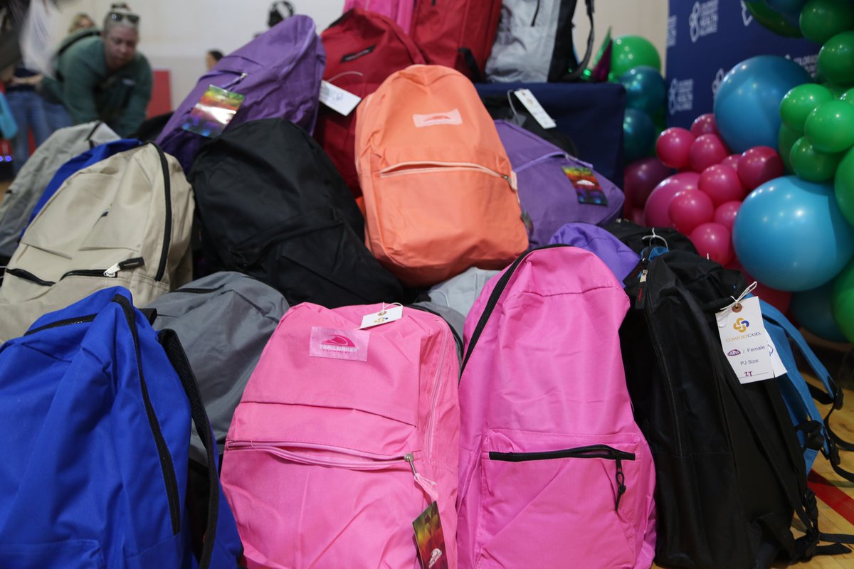 We were honored to partner with Colorado Community Health Alliance & Comfort Cases as we helped pack 250 Comfort Cases for youth in foster care! Comfort Cases has distributed more than 200,000 backpacks filled with essentials to children across the US & beyond. #comfortcases