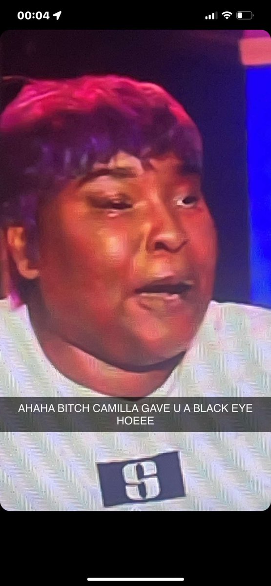 MykeYonce's tweet photo. @iamcamillap you got her with that first hit. you just messed up by trying to sling her on the ground but none of her hits connected to you….she still walked away with the black eye tho 🤭 https://t.co/kELE82R8Sw