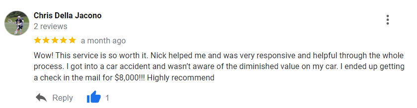 AutoValuePros's tweet image. We recently helped a customer recover $8,000 in Diminished Value for their 2023 Ford Escape! 👀

Concerned about your car's value after an accident? We can help you understand your options.

🤑 #WeDoNotGetPaidUntilYouDo! 🤑

 #successstory #diminishedvalue #insurance