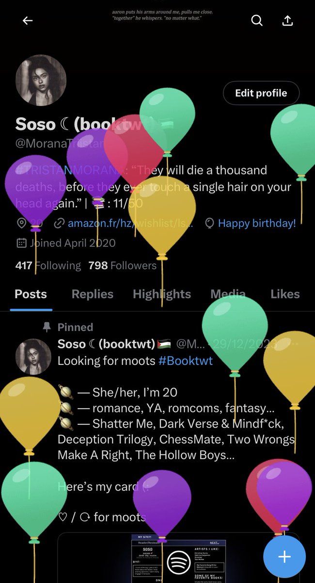 Finally got my balloons 🥳🥳