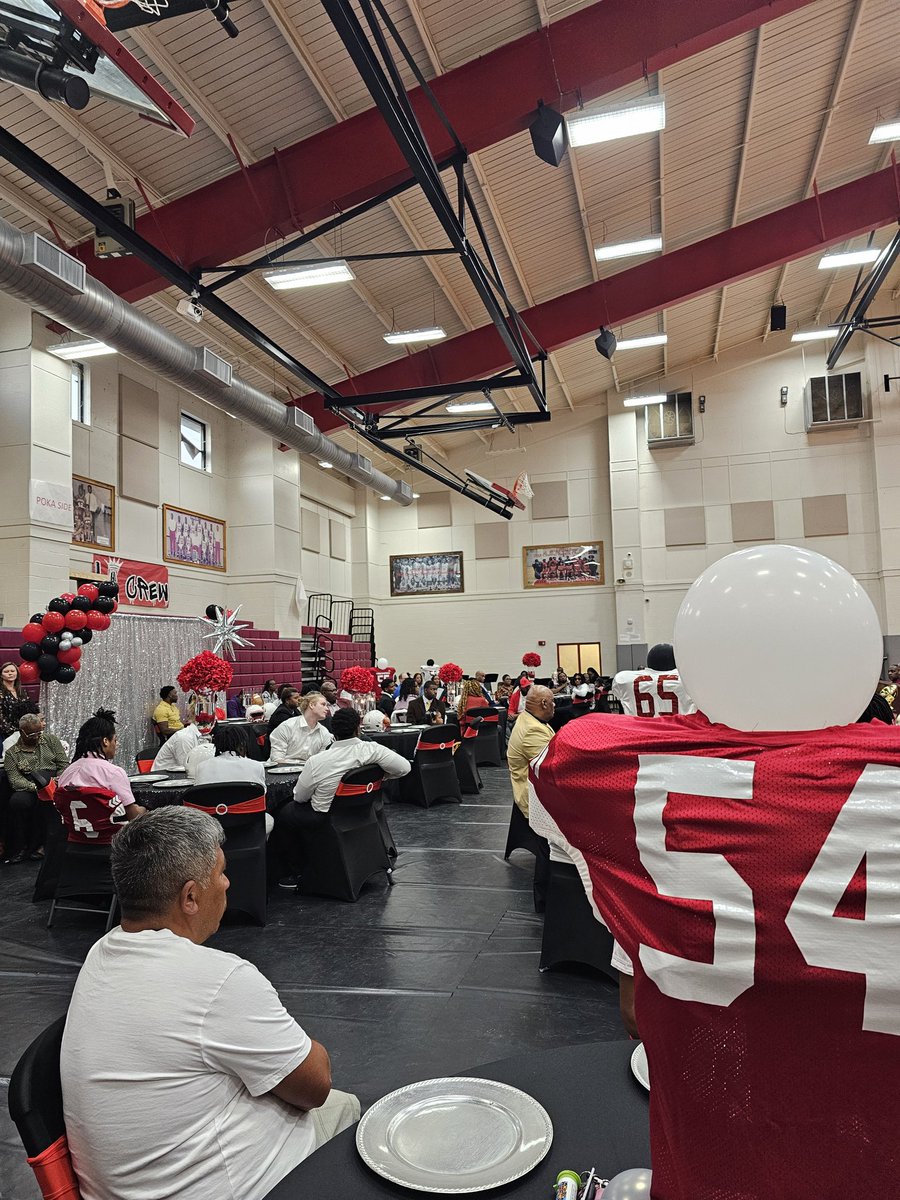 Loachapoka High School Football Banquet. We are grateful to all players and coaches for their dedication to the sport and to the school. @PokaAthletics @LeeCoSchools #RaisingTheBar #PokaPride