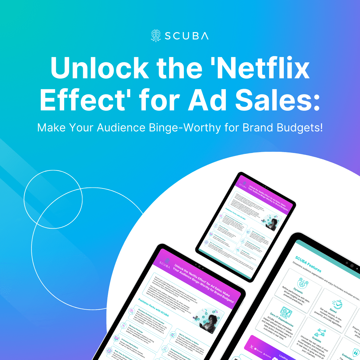 NickSabean's tweet photo. Seamless exchange communication ✔️
Anonymized personalization ✔️
Real-time ad optimization ✔️
Accelerated sales ✔️

These are just a few of the benefits publishers experience with SCUBA. See the full list: https://t.co/nBnCyNfTOb

#personalization #salesgrowth https://t.co/uYQsaHpFXn